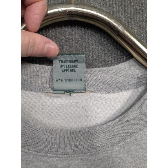 Harvard Crew Neck Sweatshirt Adult Medium Boxy University Pullover Ivysport - Picture 5 of 11